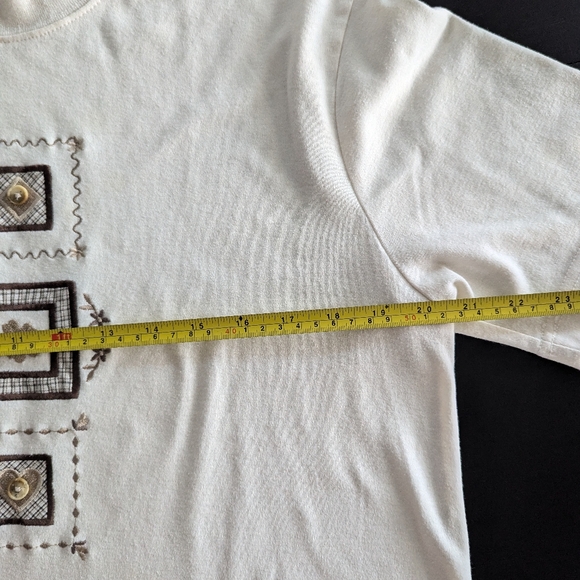 Y2K Vintage BonWorth Oversized Embroidered Tee - Picture 6 of 7